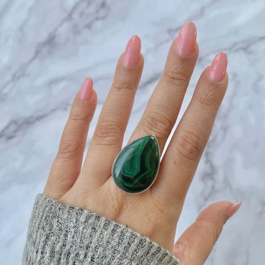 Natural Elegance Of Malachite Jewelry